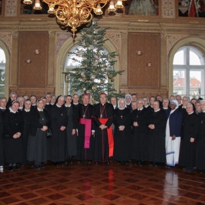 Božićni susret redovnica s kardinalom Bozanićem