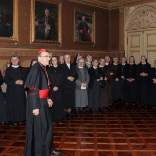 Božićni susret redovnica s kardinalom Bozanićem