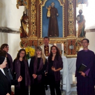 Collegium na proslavi blagdana Presvetog Trojstva u Brinju