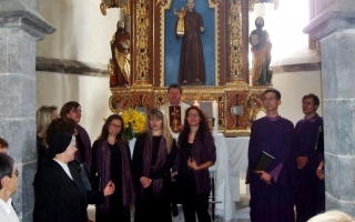 Collegium na proslavi blagdana Presvetog Trojstva u Brinju