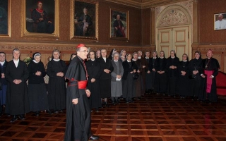 Božićni susret redovnica s kardinalom Bozanićem