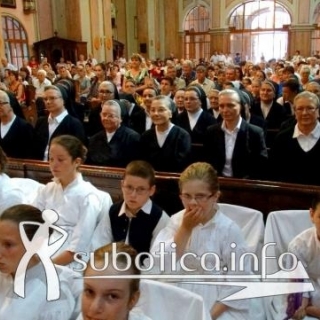 U subotičkoj katedrali zahvalna sv. misa za djelovanje sestara Naše Gospe