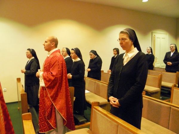 Visit of Archbishop Bozanic to Kući Matici