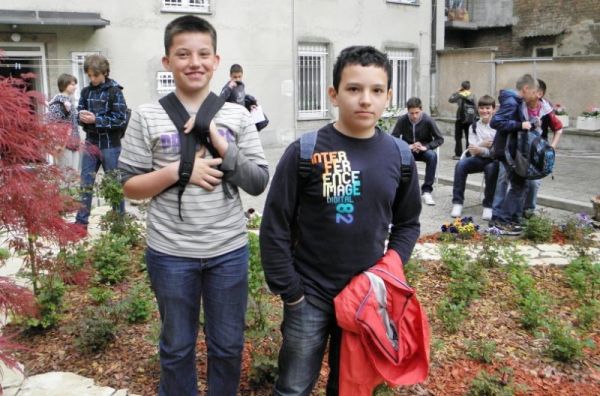 Children from Osijek in visit