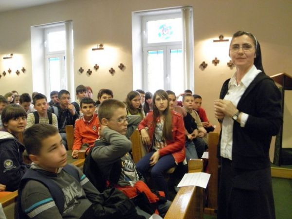 Children from Osijek in visit